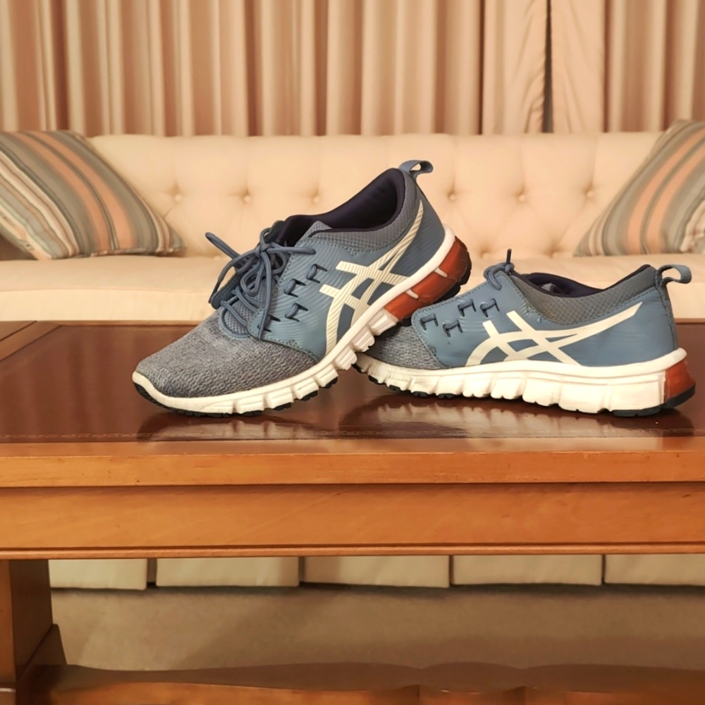 Asics light blue women's size 8 running shoes